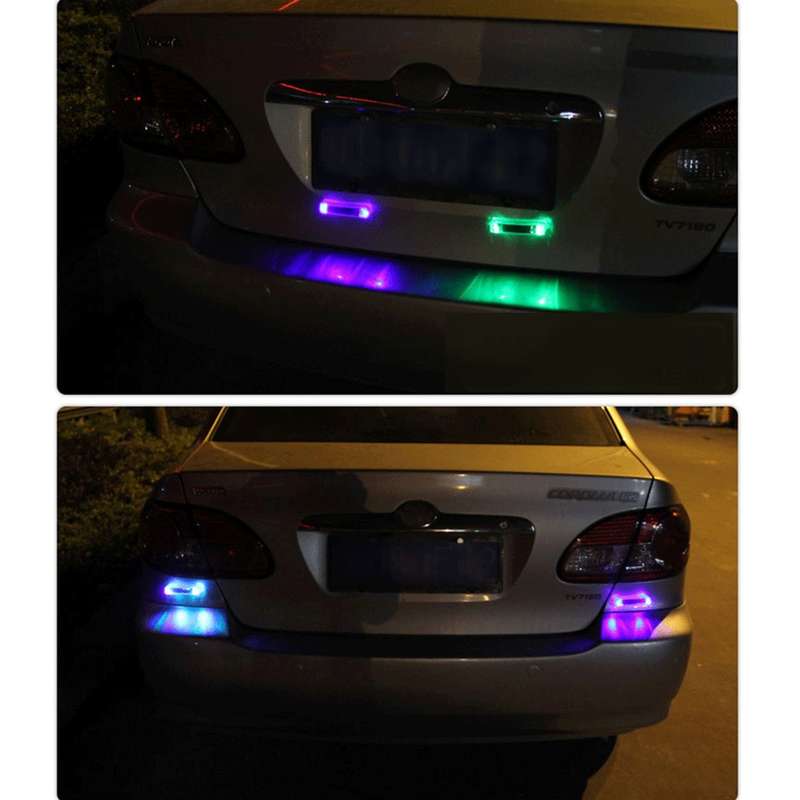 Solar Multi-function Colorful Network Light Caution Light Flashing Lights Car Warning Strobe Flash l