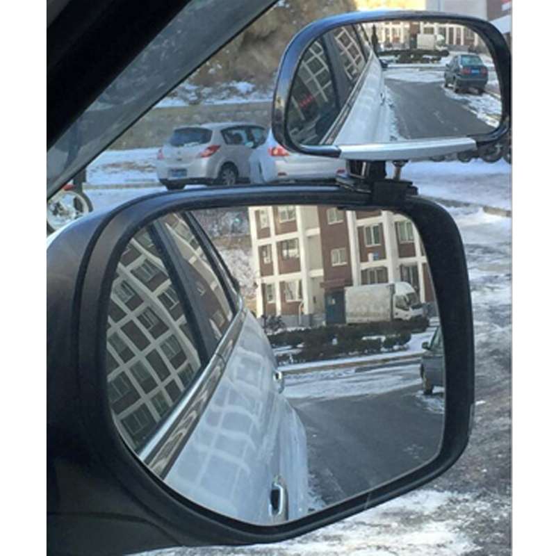 Car Blind Spot Side View Wide Angle Convex Mirror Vision Collection Side View Mirror Blind Spot Mirr