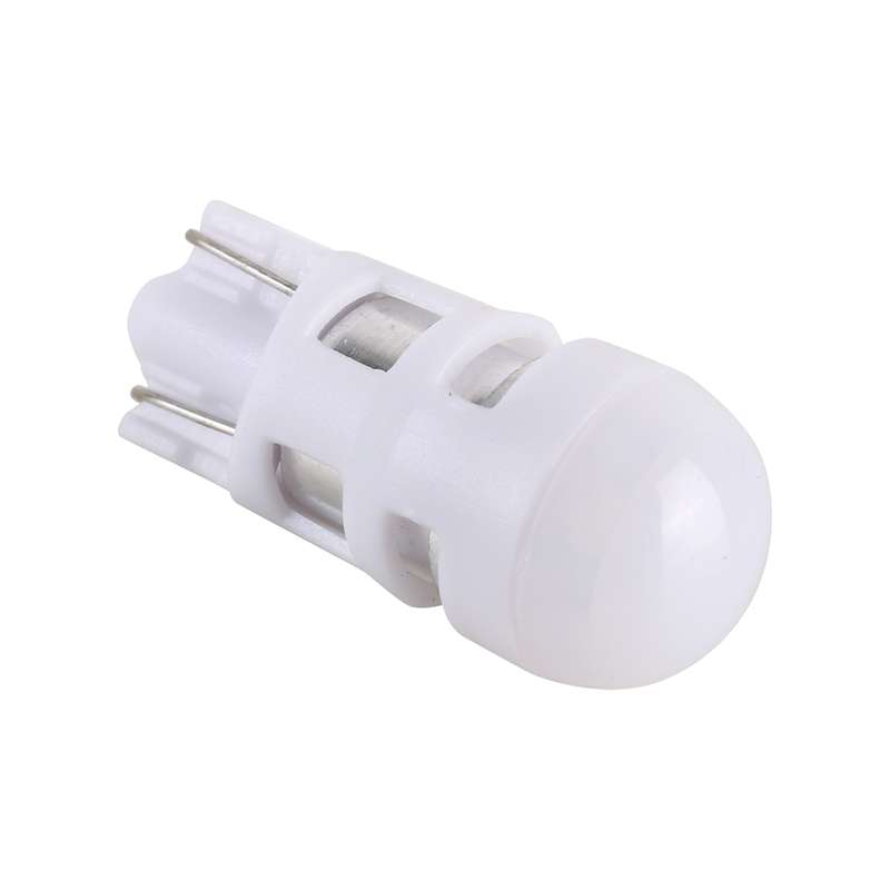 2 PCS T10 3W 200LM 6000K Car Clearance Lights Car Marker Light with 1 SMD-3030-LED Lamps, DC 12V(Whi