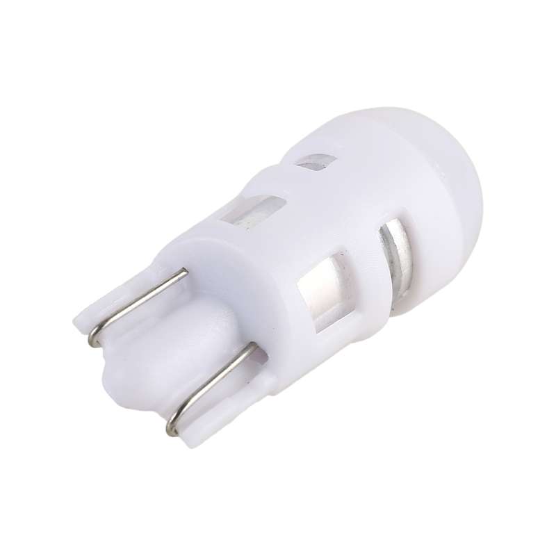 2 PCS T10 3W 200LM 6000K Car Clearance Lights Car Marker Light with 1 SMD-3030-LED Lamps, DC 12V(Whi