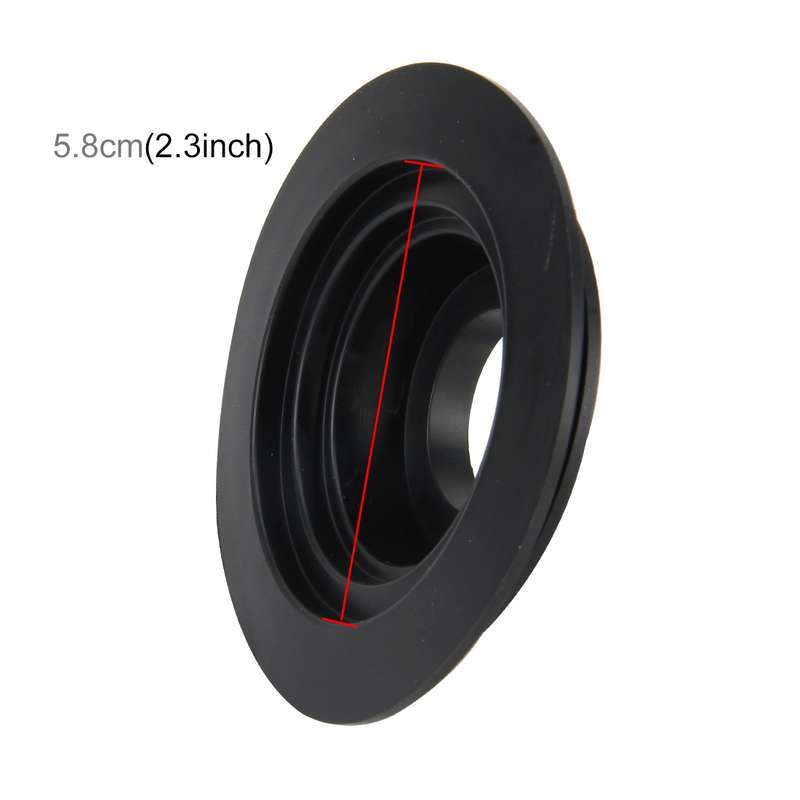 2 PCS Universal Car LED Headlight HID Xenon Lamp Silicone Dust Cover Seal Caps LED Headlight Seal Du