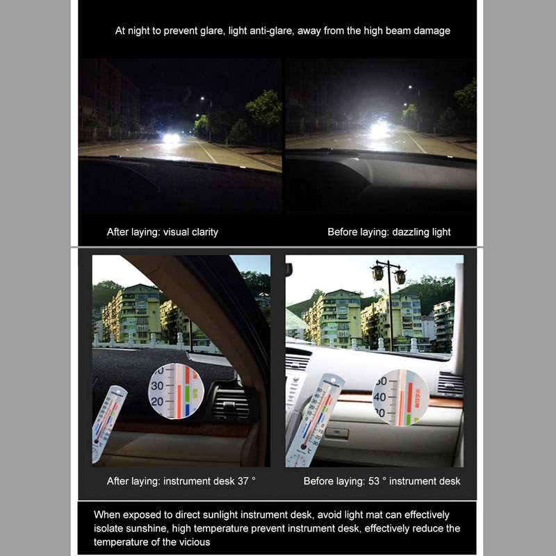 Car Light Pad Instrument Panel Sunscreen Hood Mats Cover for Land Rover Discovery 4/3 (Please Note M