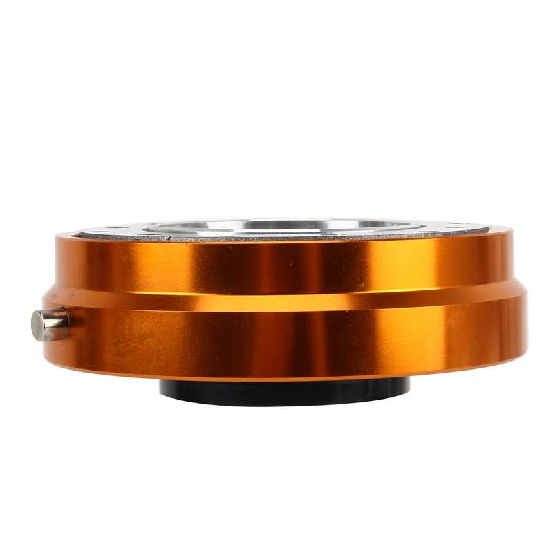 Universal Billet Aluminum Thin Version Auto Steering Wheel Quick Release Kit with Security Lock for