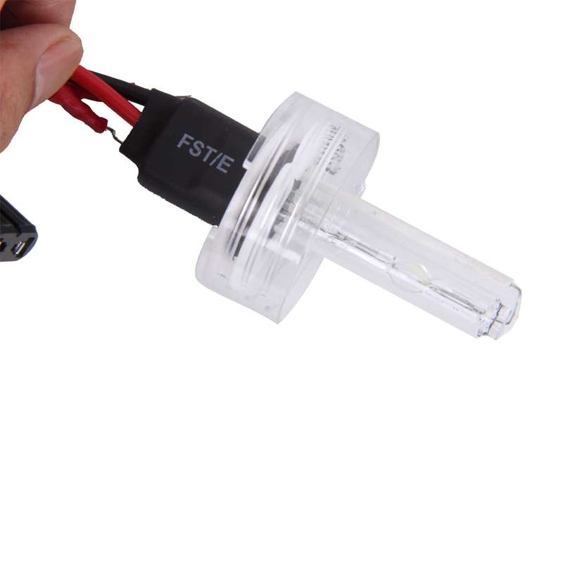 2PCS DC12V 35W H1 2800 LM HID Xenon Light Single Beam Super Vision Waterproof Head Lamp, Color Tempe