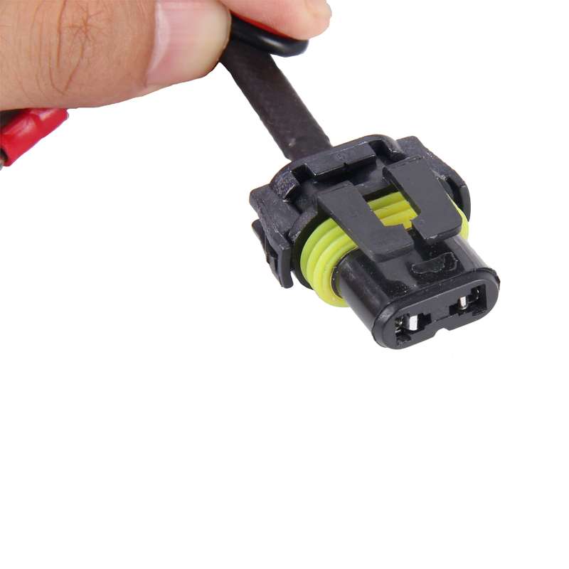 2PCS DC12V 35W H1 2800 LM HID Xenon Light Single Beam Super Vision Waterproof Head Lamp, Color Tempe