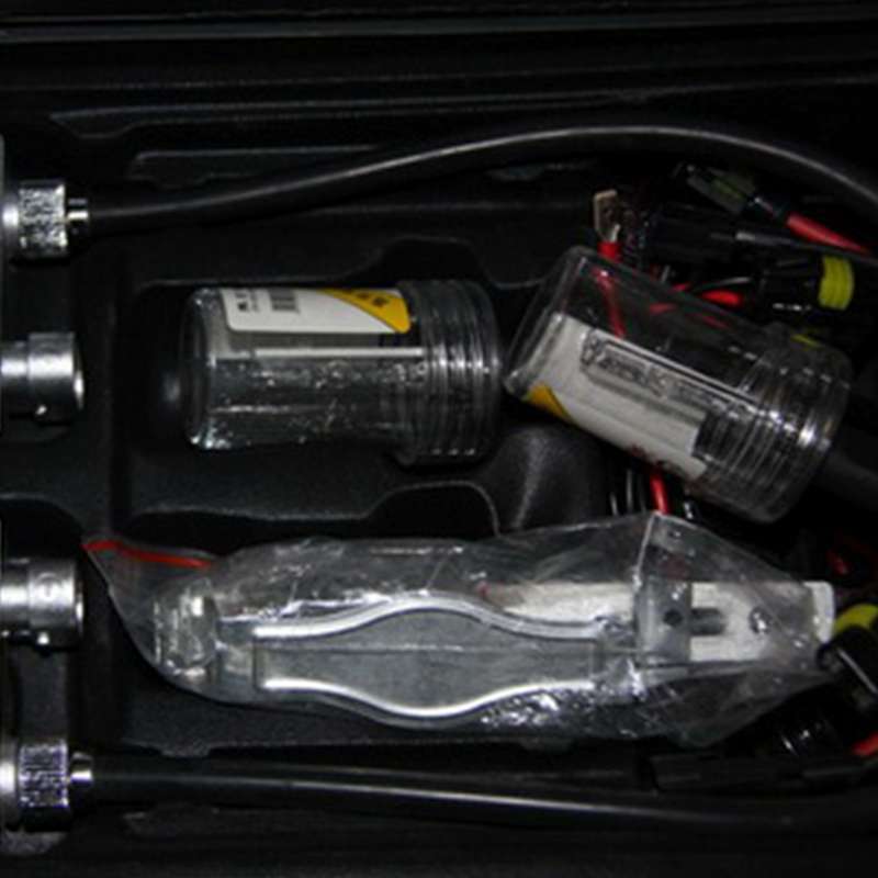 2PCS DC12V 35W H1 2800 LM HID Xenon Light Single Beam Super Vision Waterproof Head Lamp, Color Tempe