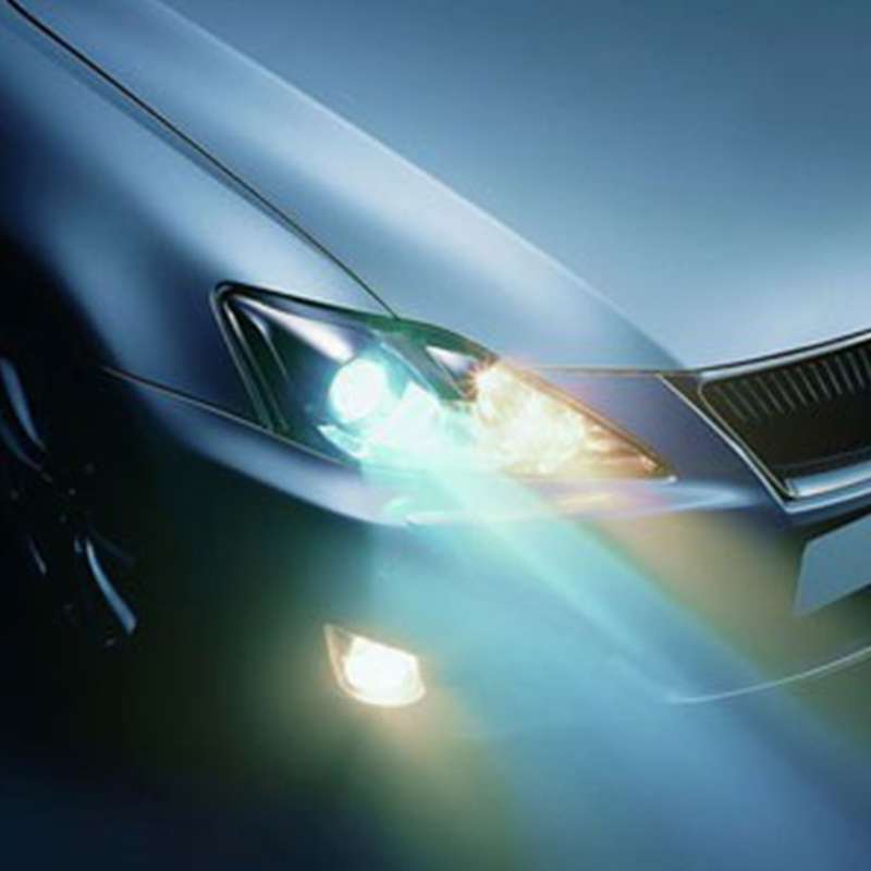2PCS DC12V 35W H1 2800 LM HID Xenon Light Single Beam Super Vision Waterproof Head Lamp, Color Tempe