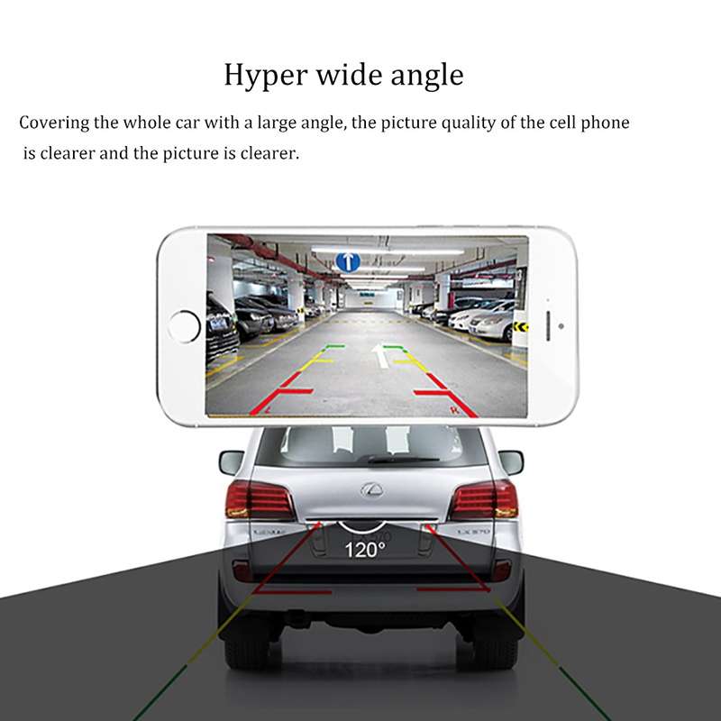 A2157 Car WiFi Reversing Rear View Large Wide-angle Starlight Night Vision Right Blind Spot Camera
