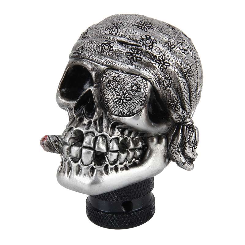 Universal Skull Car Gear Shift Knob Modified Car Gear Shift Knob Auto Transmission Shift Lever Knob