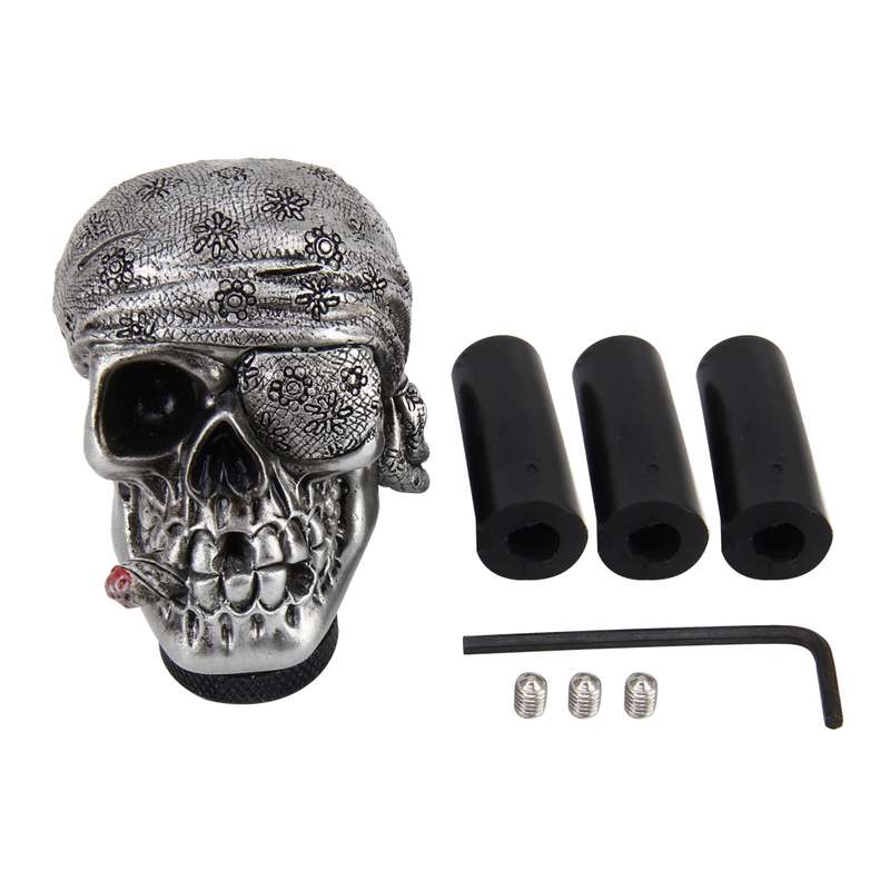 Universal Skull Car Gear Shift Knob Modified Car Gear Shift Knob Auto Transmission Shift Lever Knob