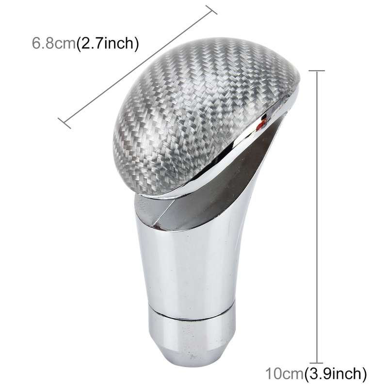 Universal Car Gear Shift Knob Modified Car Gear Shift Knob Auto Transmission Shift Lever Knob Carbon