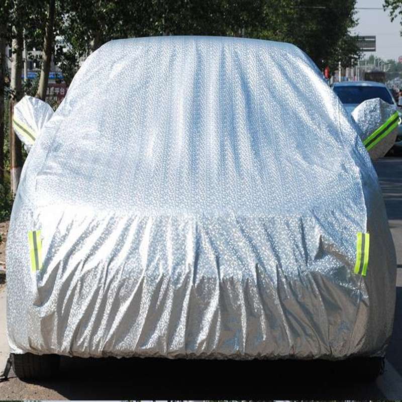 Aluminum Film PEVA Cotton Wool Anti-Dust Waterproof Sunproof Anti-frozen Anti-scratch Heat Dissipati