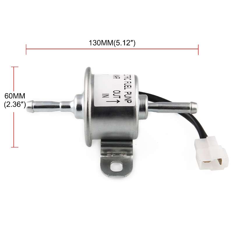 Car 90L/H In-Line Injection Fuel Pump External Electric Fuel Pump Flow 129612-52100 for Yanmar 4TNV8