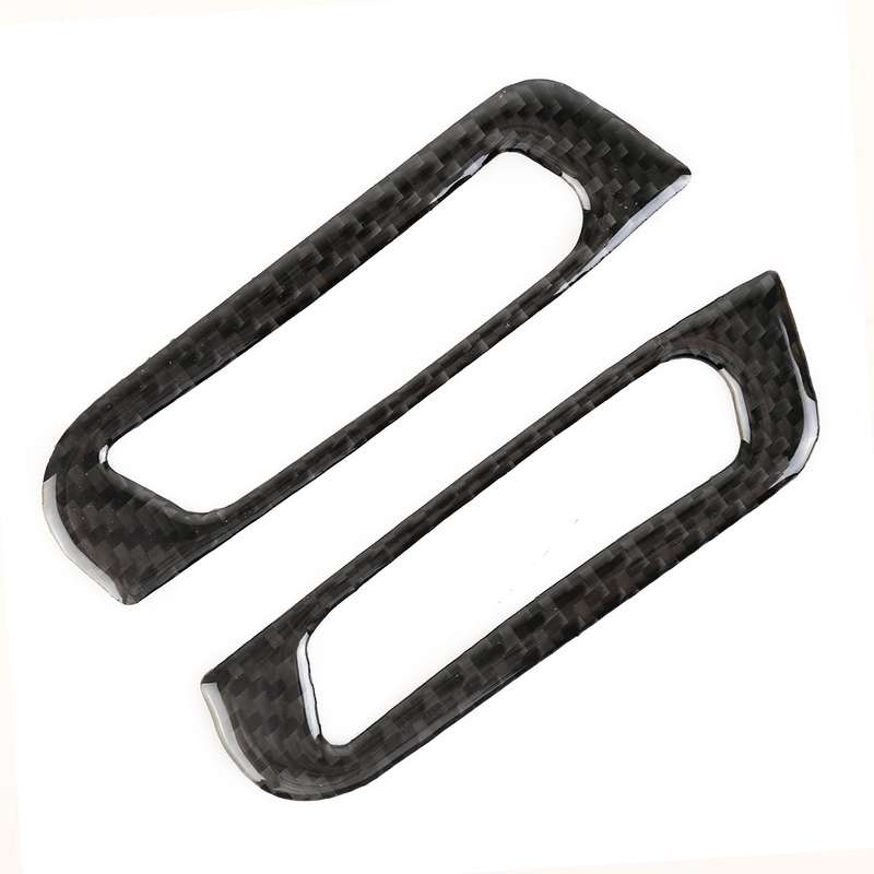 2 PCS Car A Column Air Outlet Carbon Fiber Decorative Sticker for Jeep Grand Cherokee 2011-2018