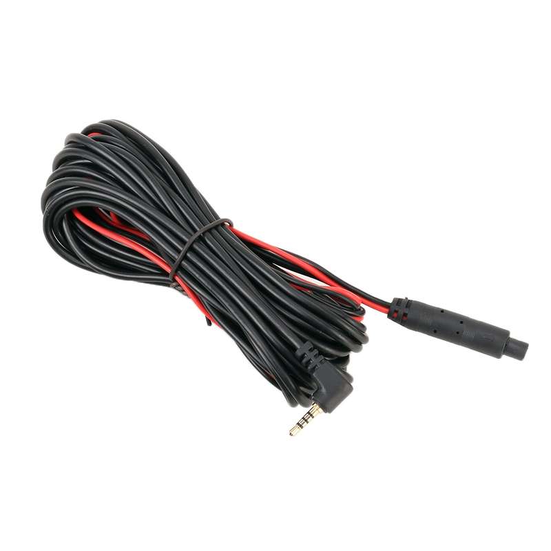 15m Universal Car 4P Reversing Camera Extension Cord Rearview Mirror Vehicle Traveling Data Recorder