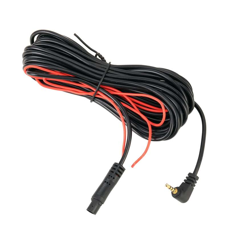 5.5m Universal Car 5P Reversing Camera Extension Cord Rearview Mirror Vehicle Traveling Data Recorde