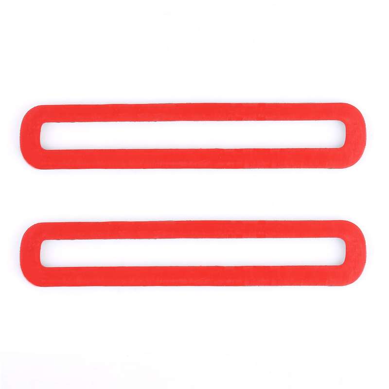 2 PCS Car Door Outlet Decorative Sticker Air Vent Moulding Trim Decorative Strip for Ford Mustang 20