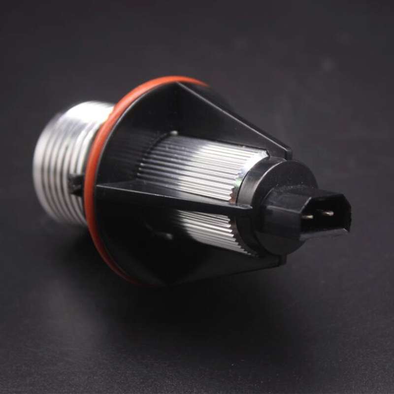 2 PCS DC 12-24V 6W 800LM 6000K LED Angel Eyes Light Bulb for BMW E39/E53/E60/E61/E63/E64/E65/E66/E87