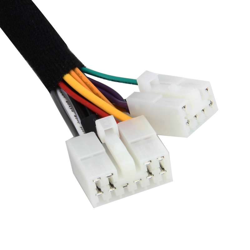 Car Stereo Ampplified DSP Audio Extension Cable Wiring Harness, Cable Length: 1.5m, For Toyota Vios,