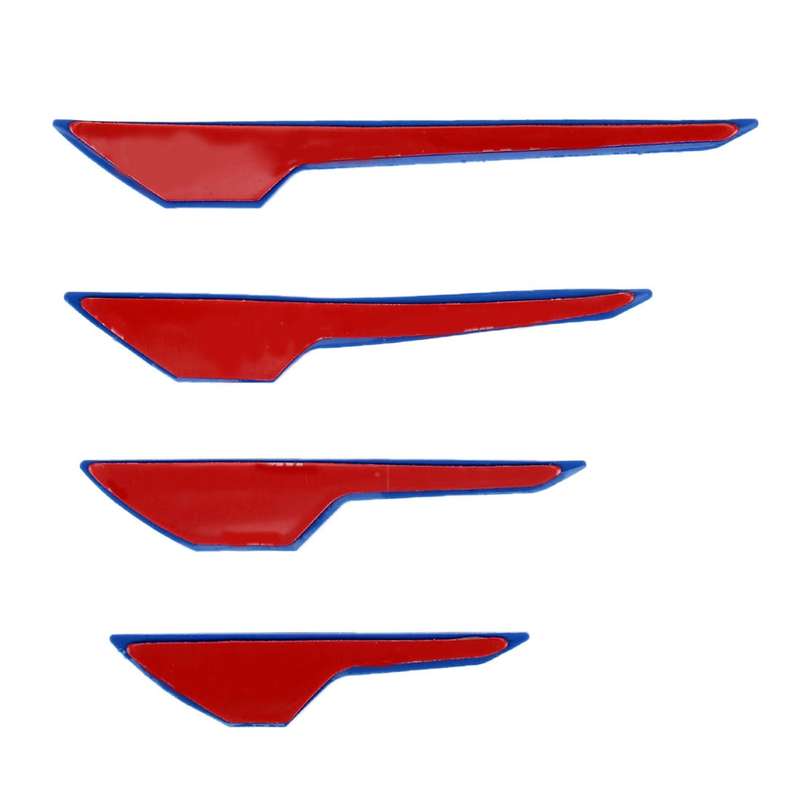 8 PCS Car Vehicle Door Side Guard Anti Crash Strip Exterior Avoid Bumps Collsion Impact Protector St