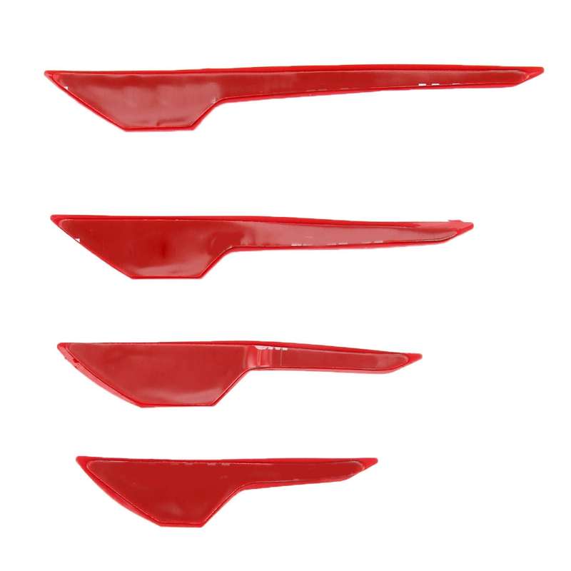 8 PCS Car Vehicle Door Side Guard Anti Crash Strip Exterior Avoid Bumps Collsion Impact Protector St