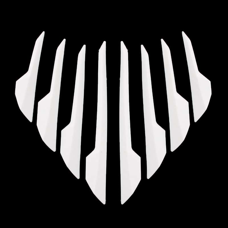 8 PCS Car Vehicle Door Side Guard Anti Crash Strip Exterior Avoid Bumps Collsion Impact Protector St