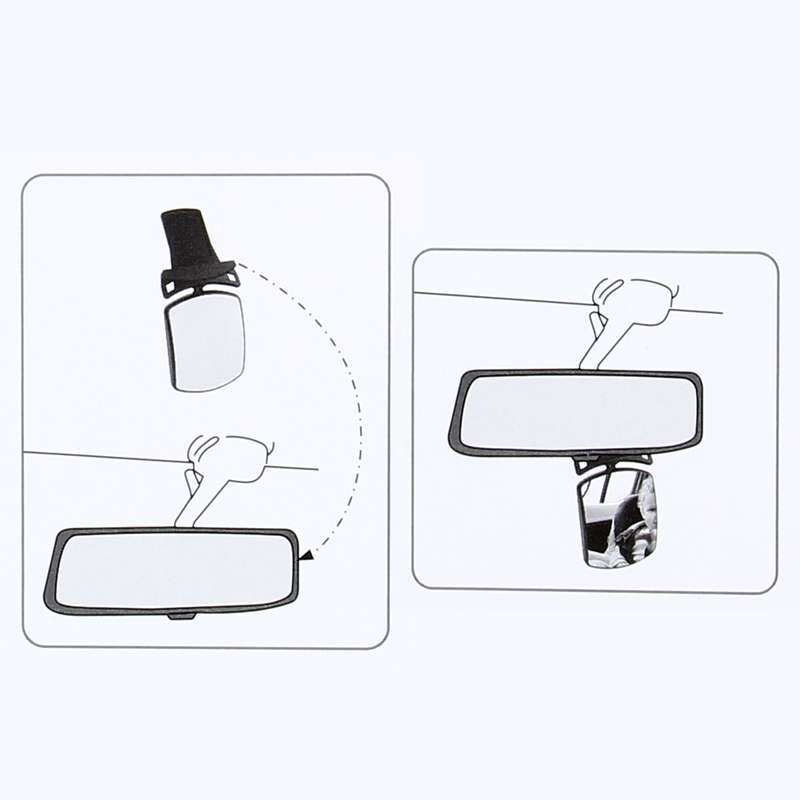 3R-2129 Car Truck Interior Rear View Blind Spot Adjustable Wide Angle Mirror, Size: 10.5*4.5*6.5cm