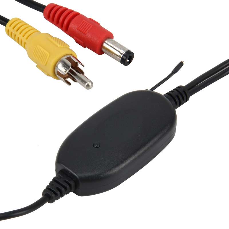 2 PCS 2370MHZ Transmit / Receive Frequency Portable Navigation Wireless Rear View System Wireless Vi