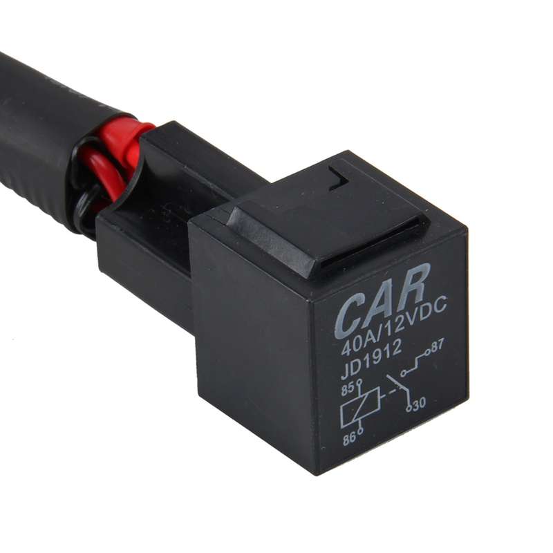 DC 12V 40A H11 Bulb Strengthen Line Group HID Xenon Controller Cable Relay Wiring