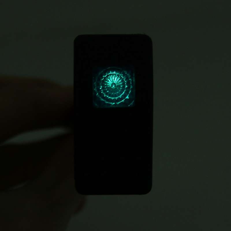 Car Truck Boat Switch Toggle Light Switch 4pin Waterproof 12/24V Bar Style Blue Toggle Reverse Rocke