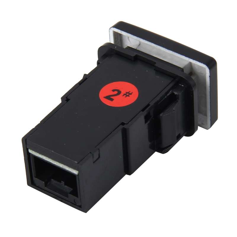 Car Fog Light Lamp Indicator 5 PIN On and Off Button Switch Control Auto Car Fog Light 5 Pin Switch