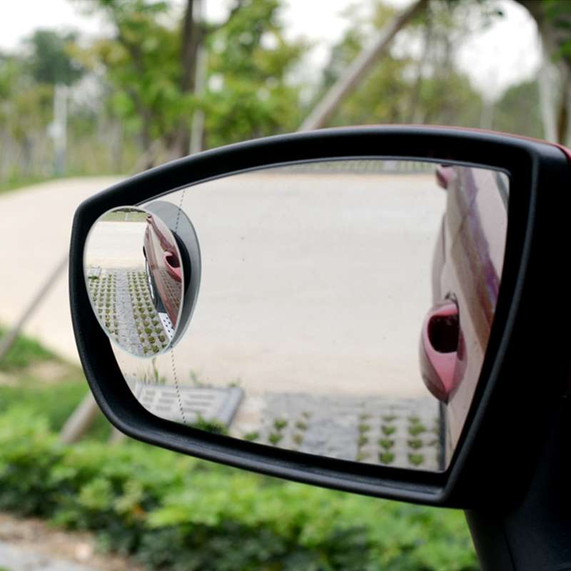 3R-055 2 PCS Car Truck Oval Blind Spot Rear View Wide Angle Mirror Blind Spot Mirror 360 Degree Adju
