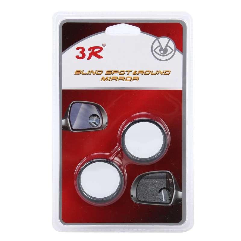 3R-061 2 PCS Car Truck Blind Spot Rear View Wide Angle Mirror Blind Spot Mirror Blind Spot and Round