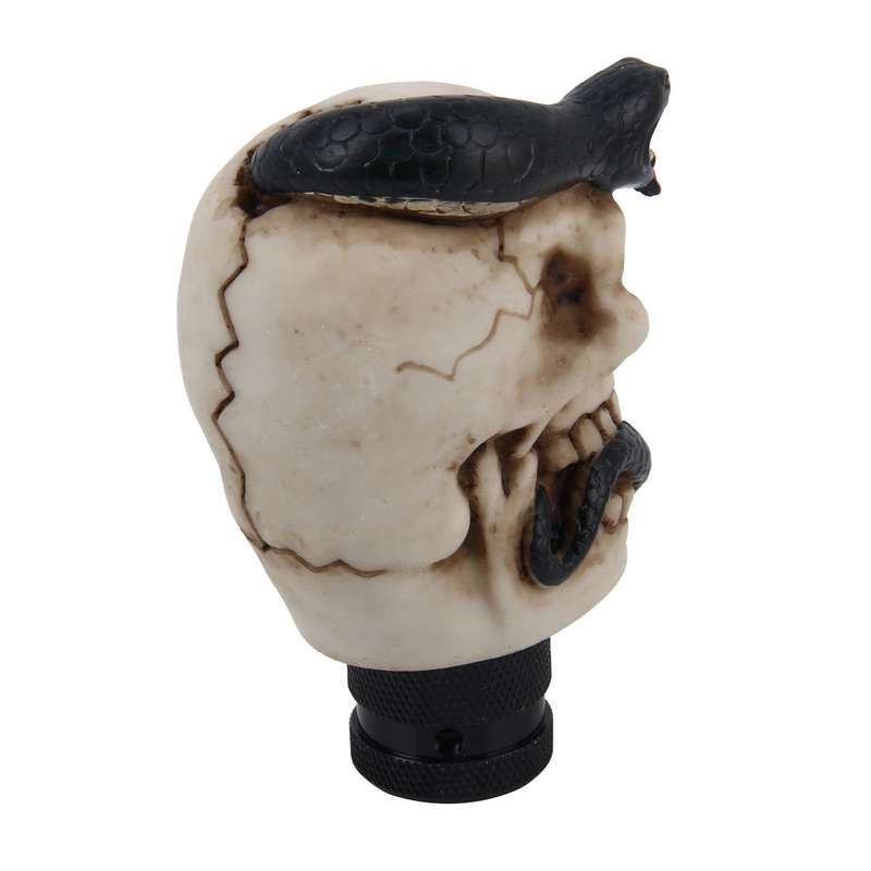 Universal Skull with a Snake Shape Car Gear Shift Knob Modified Car Gear Shift Knob Auto Transmissio