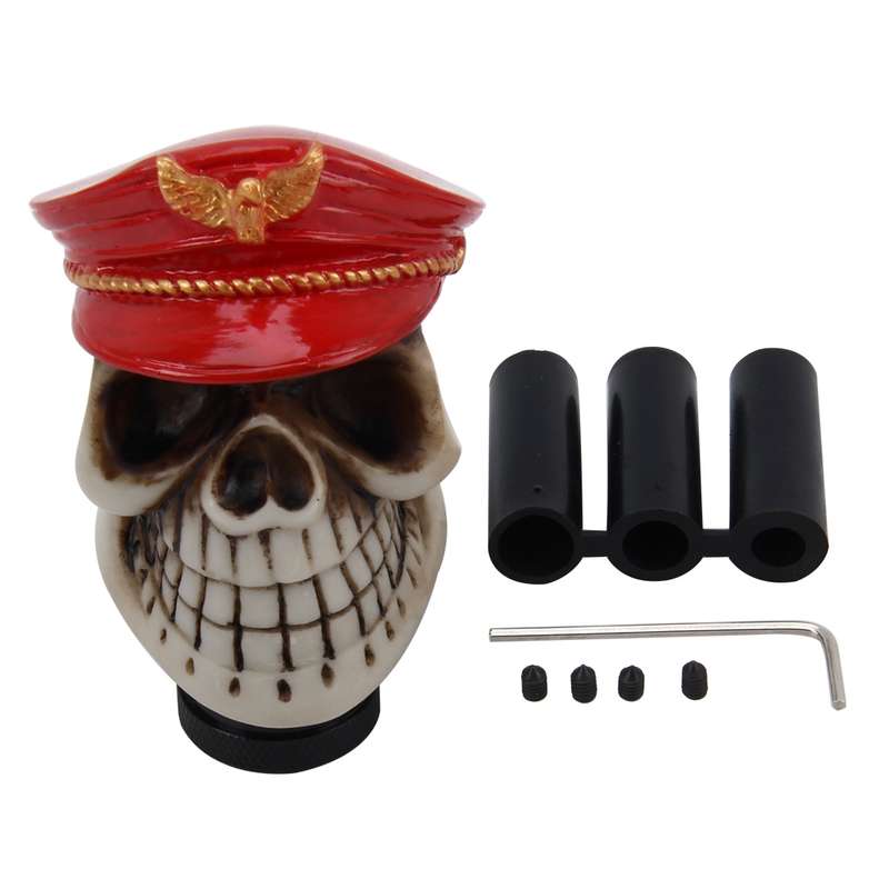 Universal Skull with a Snake Shape Car Gear Shift Knob Modified Car Gear Shift Knob Auto Transmissio