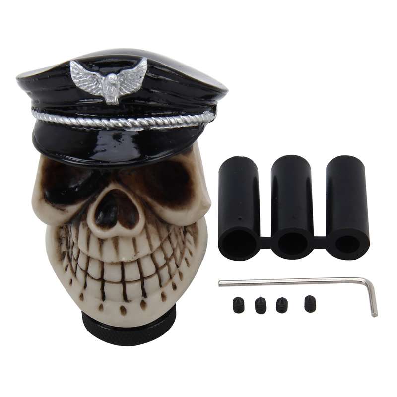 Universal Skull with a Snake Shape Car Gear Shift Knob Modified Car Gear Shift Knob Auto Transmissio