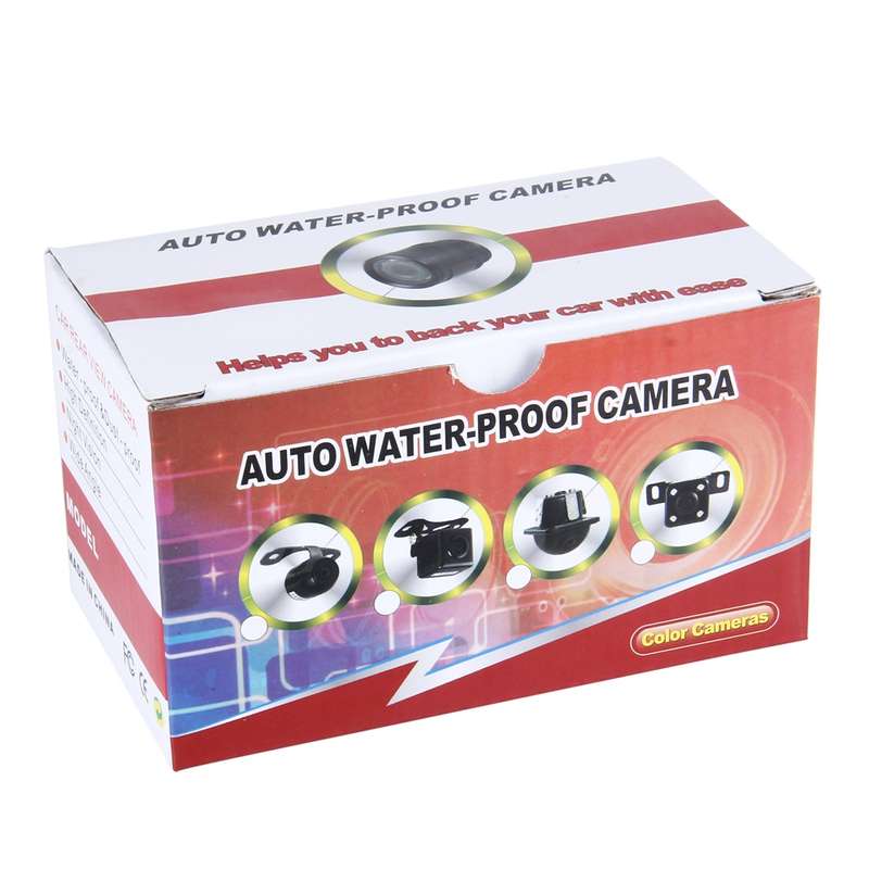 PAL 50HZ / NTSC 60HZ CMOS II Universal Waterproof Car Rear View Backup Camera, 720×540 Effective...