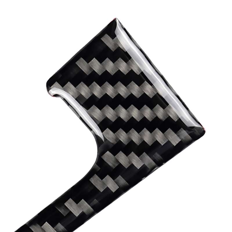 Car Carbon Fiber Gear Position Panel Frame Decorative Sticker for Volkswagen Golf 7 2013-2017, with