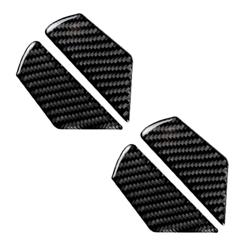 Car Carbon Fiber Door Inner Handle Wrist Panel Decorative Sticker for Volkswagen Golf 7 2013-2017