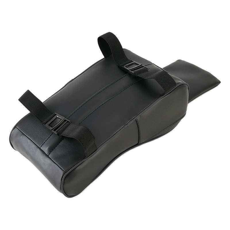 Universal Car PU Leather and Memory Foam Wrapped Armrest Box Car Armrest Box Mat with Phone Holder S
