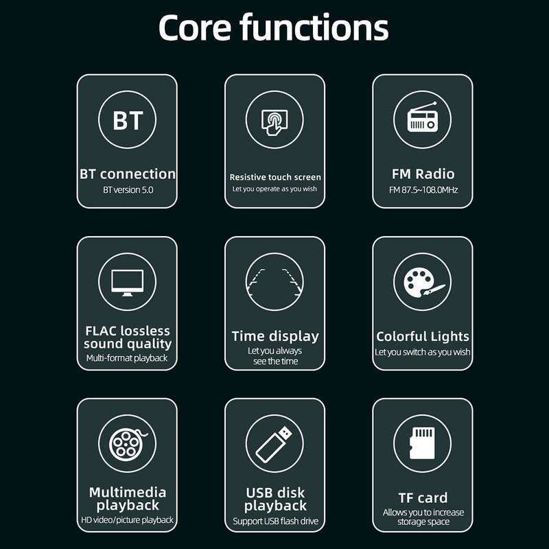 SWM-7805C 4.1 inch Touch Screen Universal Car Radio Receiver MP5 Player, Support FM & Bluetooth & TF