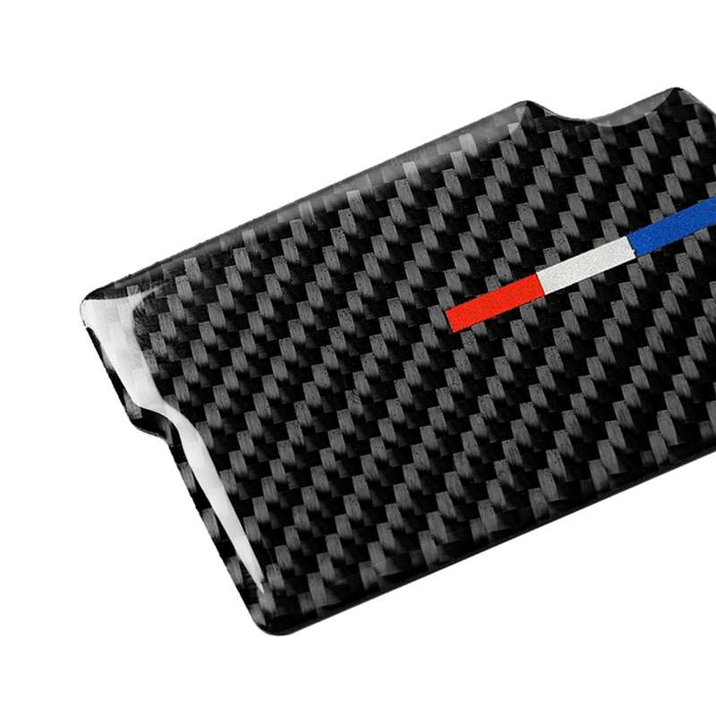 2 PCS Car USA Color Carbon Fiber Door Inner Handle Wrist Panel Decorative Sticker for Ford Mustang 2