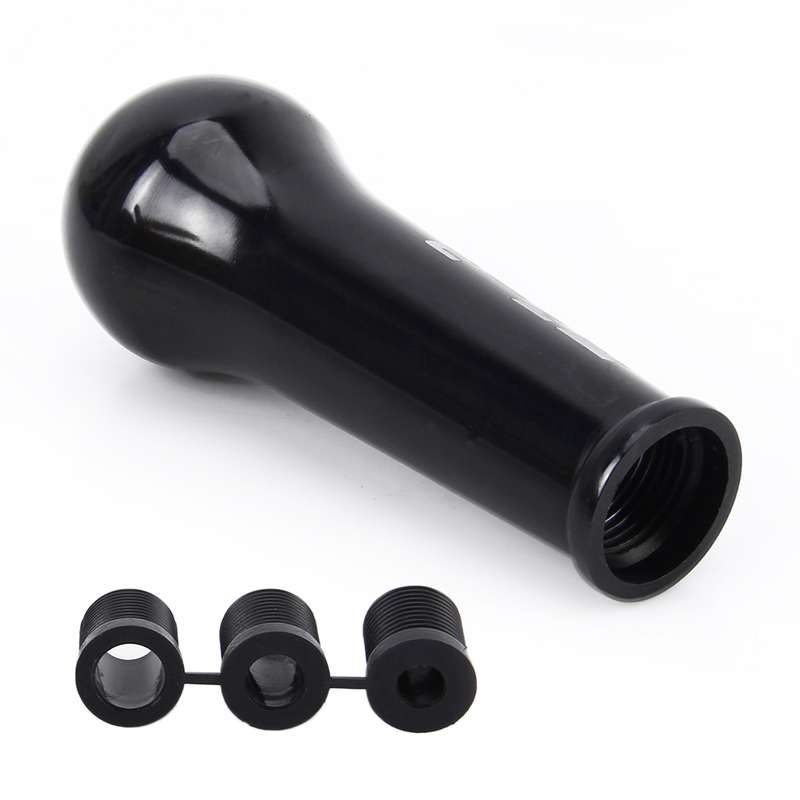 Universal Car Modified Shifter Lever Cover Manual Automatic Gear Shift Knob, Size: 10*4cm (Black)