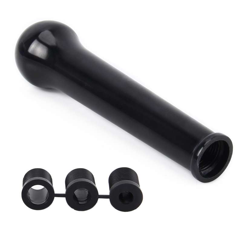 Universal Car Modified Shifter Lever Cover Manual Automatic Gear Shift Knob, Size: 15*4cm(Black)