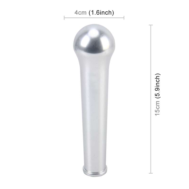 Universal Car Modified Shifter Lever Cover Manual Automatic Gear Shift Knob, Size: 15*4cm(Black)