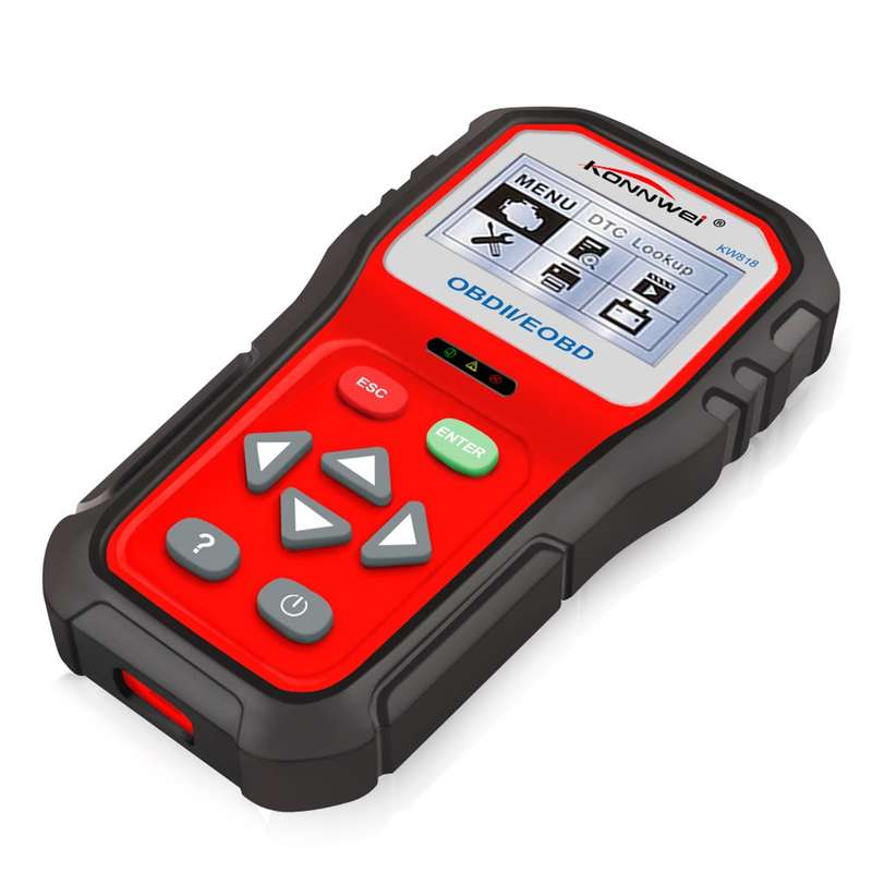 KONNWEI KW818 EOBD / OBDII Car Auto Diagnostic Scan Tools CAN Code Reader Scanner (Only for 12V Gaso