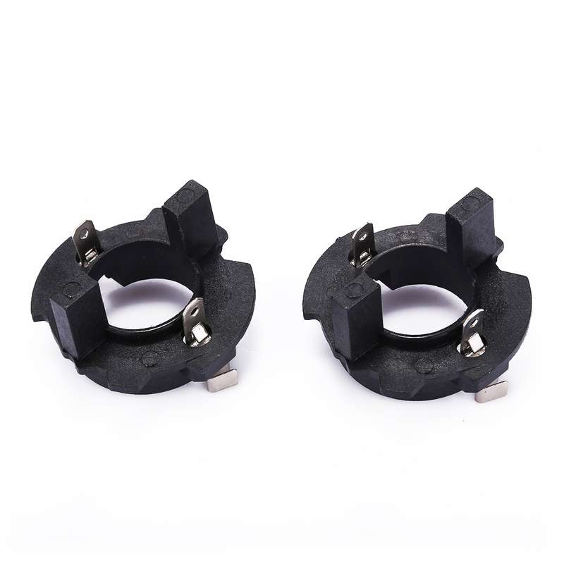 A 1 Pair H7 Xenon HID Headlight Bulb Base Retainer Holder Adapter for Volkswagen/Jetta/Golf 5/Tig...