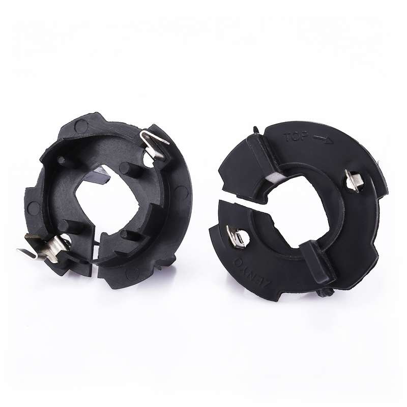 A 1 Pair H7 Xenon HID Headlight Bulb Base Retainer Holder Adapter for Volkswagen/Jetta/Golf 5/Tig...
