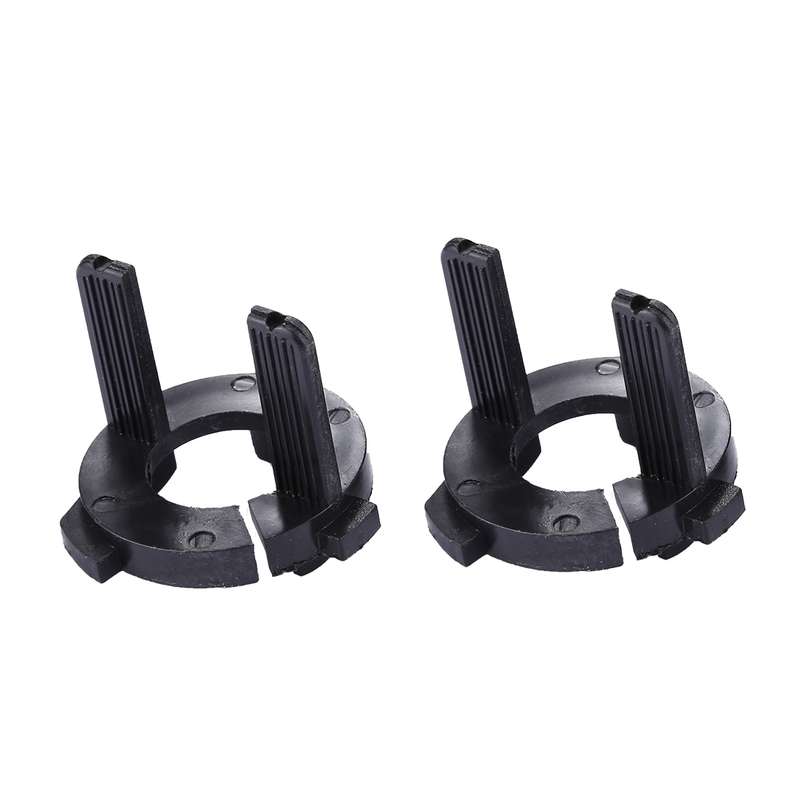 1 Pair H7 Xenon HID Headlight Bulb Base Retainer Holder Adapter for New Polo/New Tiguan/New Touran/S
