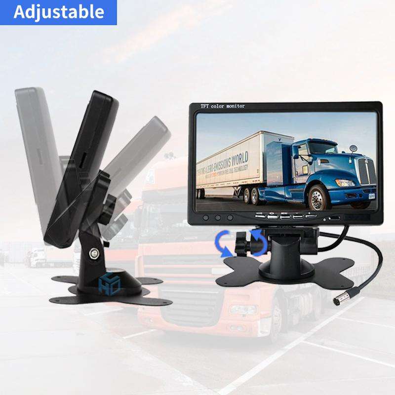 PZ-705 4.3 inch TFT LCD Car Rear View Mirror Monitor for Car Rearview Parking Video Systems